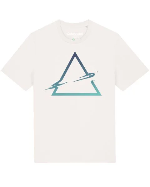 watapparel watapparel T-Shirt Unisex Triangle, Off white, – Produktbild 1 von 4