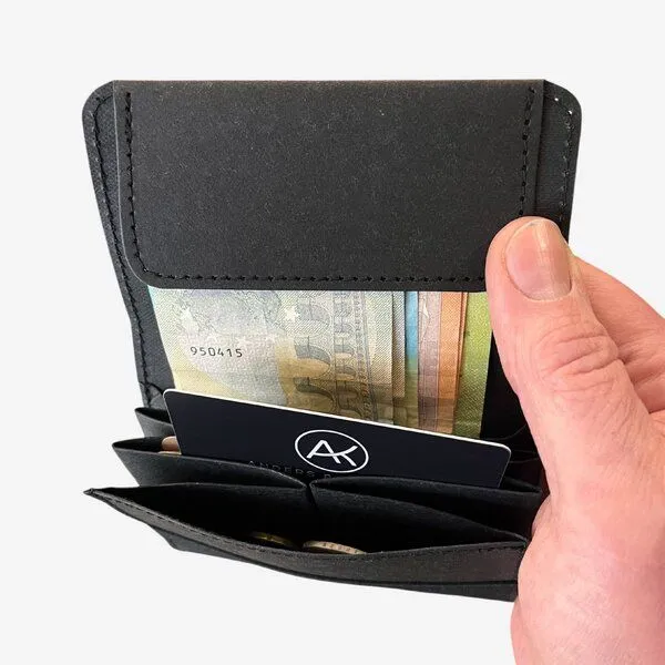ANDERS & KOMISCH ANDERS & KOMISCH Mittelgroßes Portemonnaie mit RFID Schutz - KOMPAKT, Grün, – Produktbild 4 von 6
