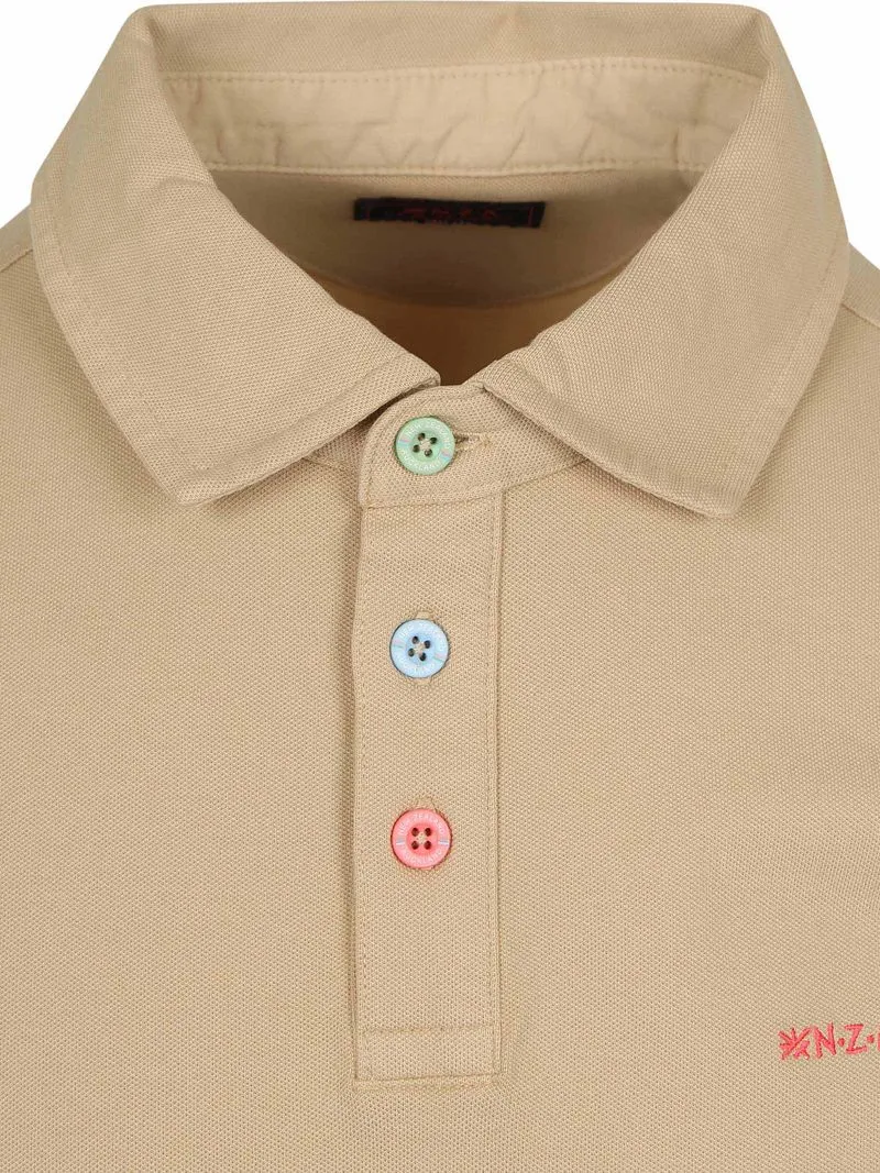 new zealand auckland new zealand auckland NZA Polo Hawera Beige, Beige, – Produktbild 4 von 5