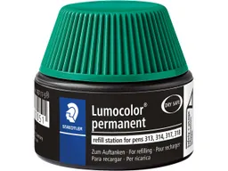 Staedtler STAEDTLER Nachfülltinte für Universalstift "Lumocolor" permanent, grün – Produktbild 1 von 1
