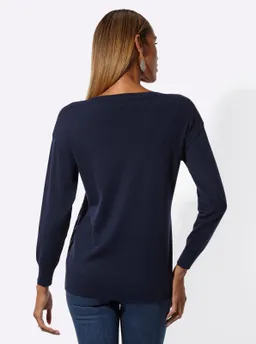 Witt Witt Langarm-Pullover marine – Produktbild 1 von 1