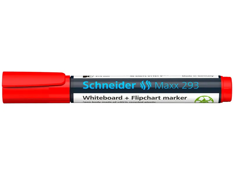 Schneider Schneider Whiteboard- und Flipchartmarker Maxx 293 rot – Produktbild 2 von 3