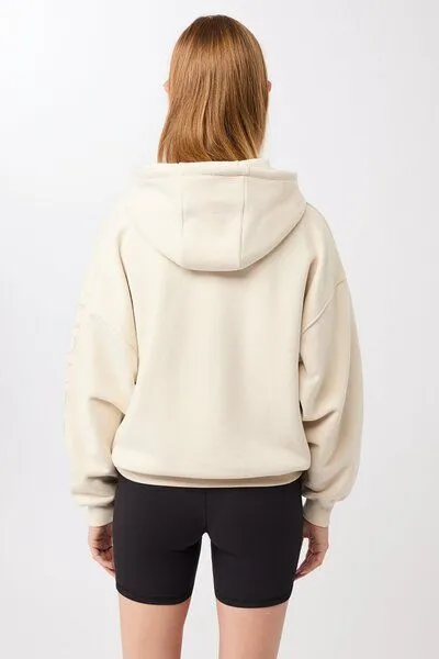 mandala mandala Basic Hoodie Signature, Morning (weiß), – Produktbild 2 von 4