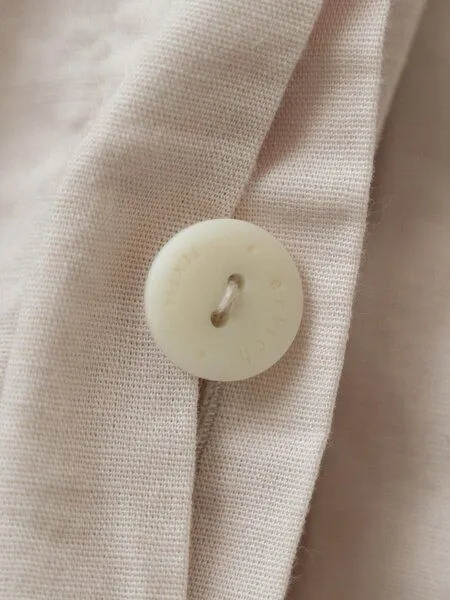 erlich textil erlich textil Cotton Linen Select Bettdeckenbezug aus Bio-Baumwolle, Leinen Mix, made in Europe, Perlmutt, – Produktbild 5 von 6