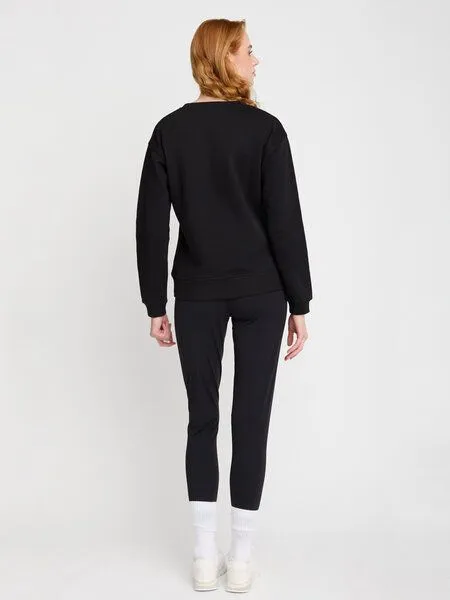 GreenBomb GREENBOMB Bike Flock Canty - Gemütliches Sweatshirt aus Bio-Baumwolle / hochwertiger Print / GOTS / Fair & Vegan, Schwarz (schwarz), – Produktbild 3 von 4