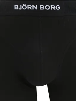 Bjorn Borg Bjorn Borg Bio-Baumwoll-Boxershorts 3er-Pack Schwarz – Produktbild 1 von 1