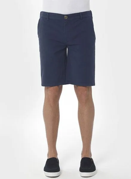 ORGANICATION ORGANICATION Chino-Shorts aus Bio-Baumwolle, Blau(navy), – Produktbild 1 von 4