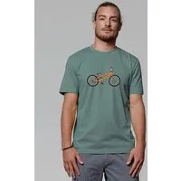 watapparel watapparel T-Shirt Unisex BMX, Green bay, – Produktbild 1 von 1