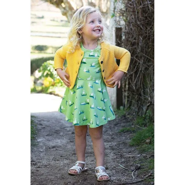 Frugi Frugi Strickjacke Carrie in gelb – Produktbild 2 von 3