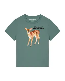 watapparel watapparel T-Shirt Frauen Underground Rehsistance – Produktbild 1 von 1
