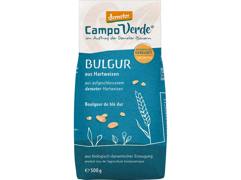 Campo Verde Campo Verde Bio-Bulgur aus Hartweizen, 500 g – Produktbild 1 von 1