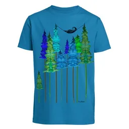FellHerz FellHerz Kinder T-Shirt Wood Girl Bio Fair – Produktbild 1 von 1