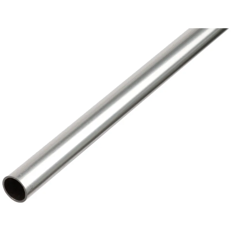 Alberts ALBERTS BA-Profil, rund, Alu natur, LxØxS 2000 x 20 x 1 mm – Produktbild 1 von 1