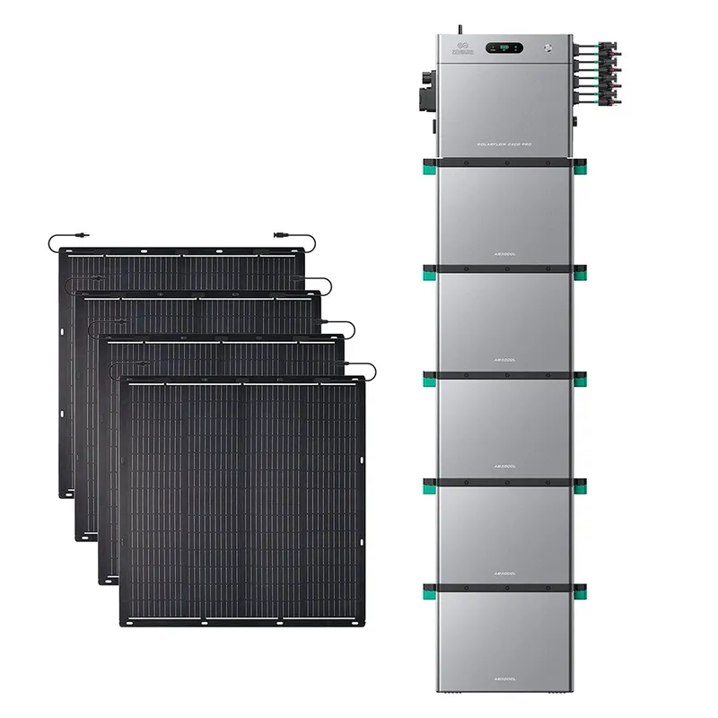 Zendure Deutschland Zendure Deutschland Zendure SolarFlow 2400 Pro | 2400W Bi-direktionaler Balkonkraftwerk-Speicher, SolarFlow 2400 Pro (2.4 kWh) / 5*AB3000L (14.40 kWh) / 4*230W Flexible (920Wp) – Produktbild 1 von 1