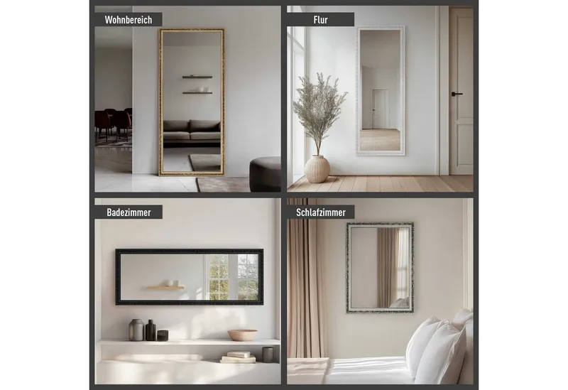 nielsen HOME Wandspiegel Spiegel Francesca, Gold, – Produktbild 5 von 5