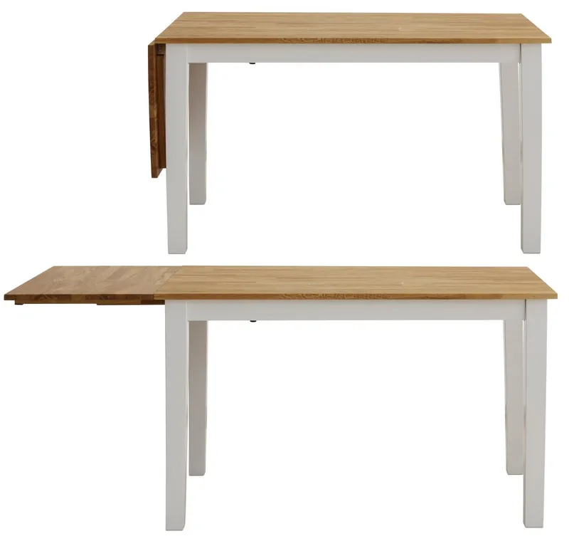 Home affaire Essgruppe Samba, (Set, 5-tlg), mit ausklappbarem Esstisch, Braun, – Produktbild 1 von 5