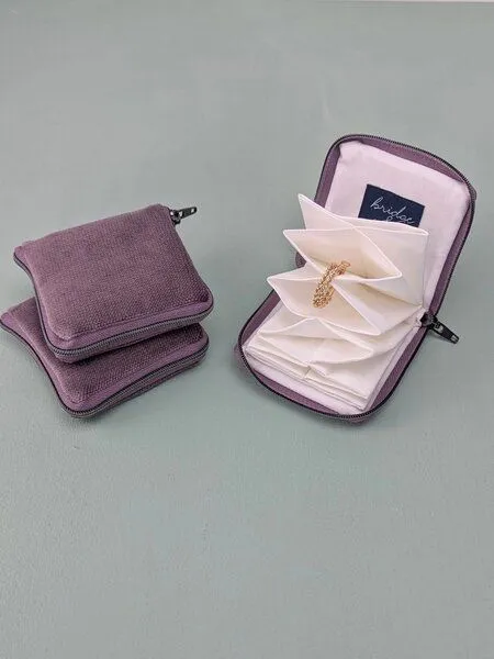 Bridge&Tunnel Bridge&Tunnel Schmucketui Velvet, Lavender, – Produktbild 2 von 2