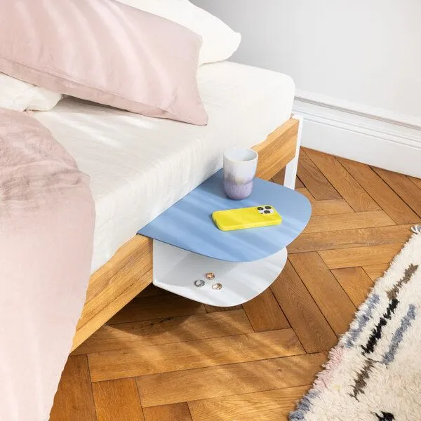 ekomia ekomia Nachttisch Alya Flex, Weiss, – Produktbild 3 von 4