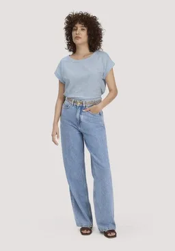 hessnatur hessnatur Jeans ALVA Wide Leg Embroidery aus Bio-Baumwolle mit TENCEL Lyocell – Produktbild 1 von 1