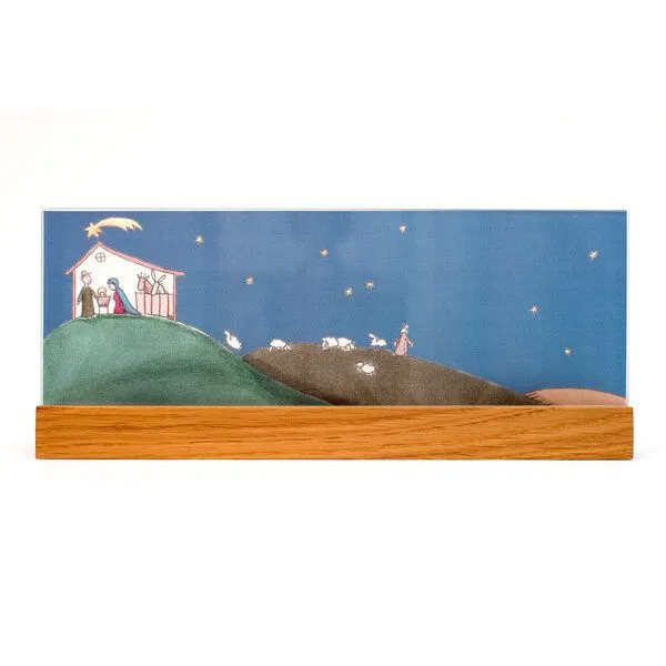 klotzaufklotz klotzaufklotz Weihnachtskrippe Landschaft – Produktbild 3 von 5