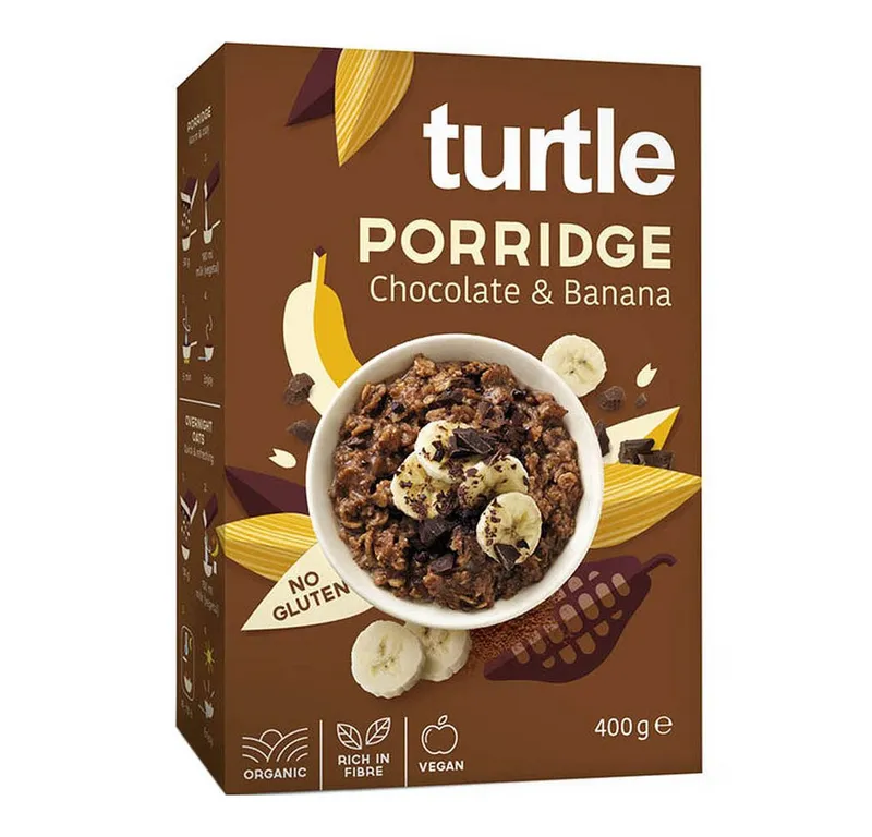 Turtle Turtle Cerealien Porridge - Schoko Banane 400g – Produktbild 1 von 1