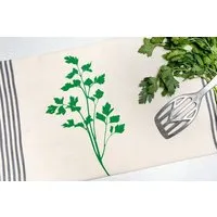 Hirschkind Hirschkind Bio- & Fair-Trade-Geschirrtuch 'Petersilie' naturfarben – Produktbild 1 von 1