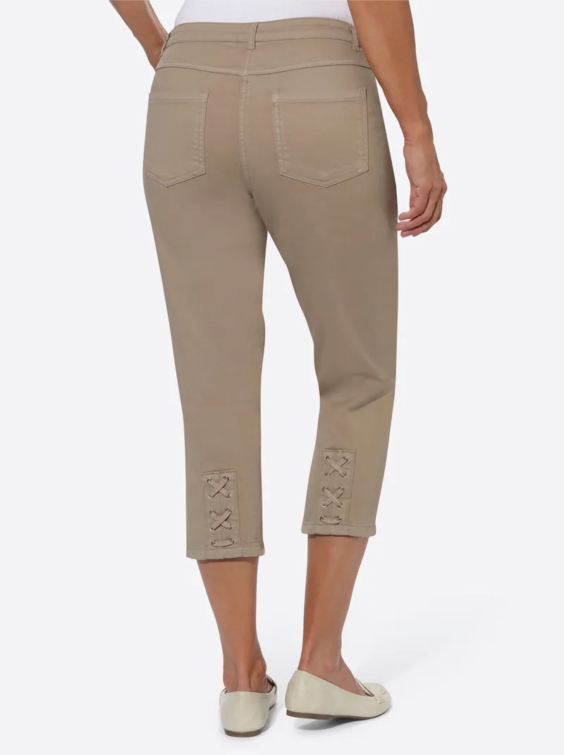 Witt 3/4-Jeans beige, Beige, – Produktbild 2 von 3