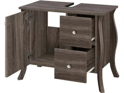 loft24 Waschbeckenunterschrank Lucinda Badezimmer Unterschrank – Produktbild 1 von 1