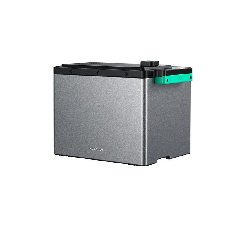 Zendure Zendure SolarFlow AB3000L Speicher für SolarFlow 2400 Pro/AC+ 0% MwSt. Stromspeicher SolarFlow AB3000X 60000 mAh (48 V), Aerosol-Feuerunterdrückungssystem, Grau, – Produktbild 1 von 5