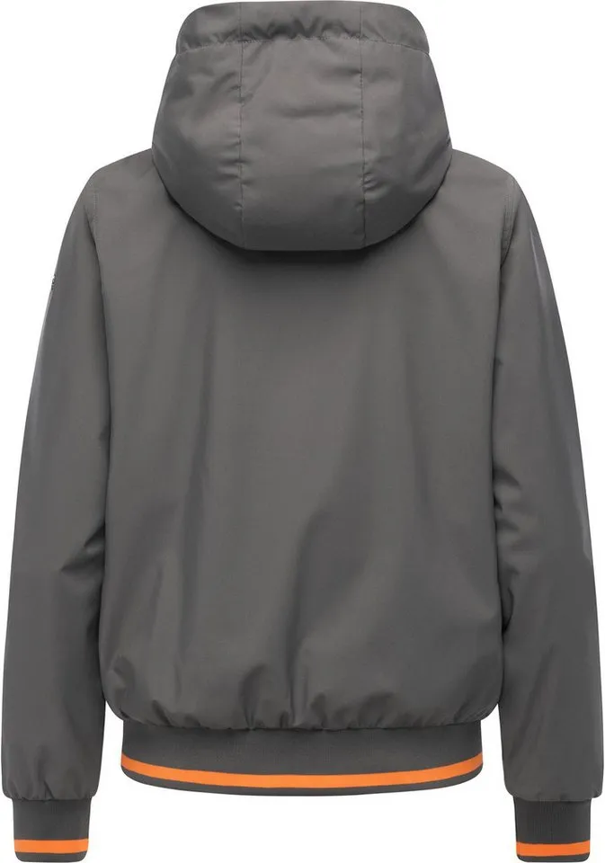 ragwear ragwear Funktionsjacke Oggie Sporty YOUMODO Wasserdichte und atmungsaktive Übergangsjacke, Grau, – Produktbild 4 von 5