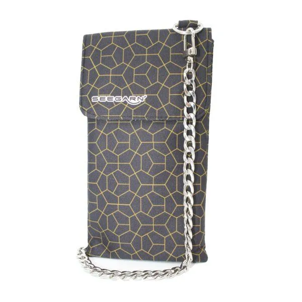 Seegarn Seegarn Handytasche / Umhängetasche (MB36), K1 - kette silber, – Produktbild 1 von 3