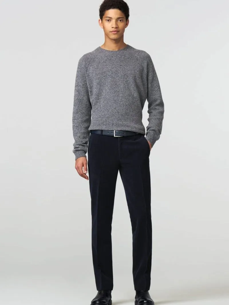 Meyer Meyer Hose Roma Wool Corduroy Navy - Größe 52, Dunkelblau, – Produktbild 2 von 5