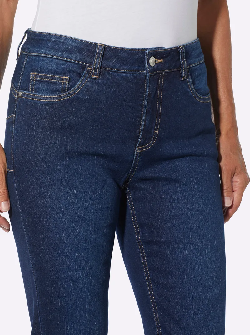 Witt Push-up-Jeans darkblue-stone-washed, Darkblue-stone-washed, – Produktbild 2 von 2