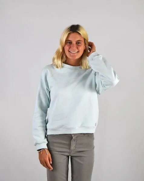 Aatise Aatise Damen-Sweatshirt Zago aus upgecycelter Bio-Baumwolle, Blau, – Produktbild 1 von 4