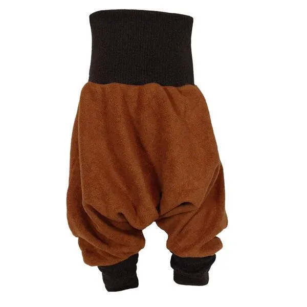 liebewicht liebewicht Warme Yogahose Pumphose Bio Fleece braun, Brown, – Produktbild 6 von 8