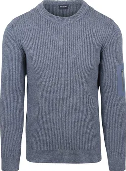 Suitable Suitable Mou Pullover Melange Blau - Größe XXL – Produktbild 1 von 1
