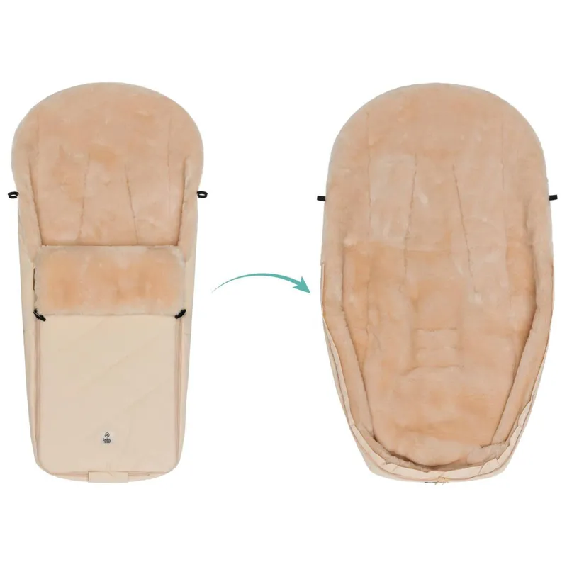 babycab Babycab Winterfußsack Vega natur, Natur, – Produktbild 1 von 3