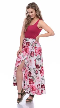 Ingoria Ingoria SOFIA Maxi Wickelrock mit Muster – Produktbild 1 von 1