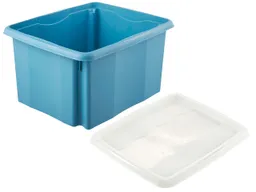 Keeeper Keeeper Aufbewahrungsbox "Emil Eco Line" mit Deckel "Emilia", 41x34,5x22 cm, 24 l – Produktbild 1 von 1