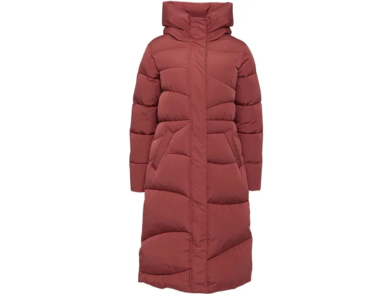 Mazine MAZINE Damen-Steppmantel 'Wanda' mit Rippenbündchen, dark cherry, Gr. XS – Produktbild 1 von 1
