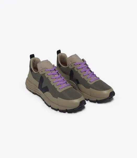 Veja Veja Sneaker Herren Vegan - Dekkan Alveomesh, Ripstop kaki black, – Produktbild 3 von 3