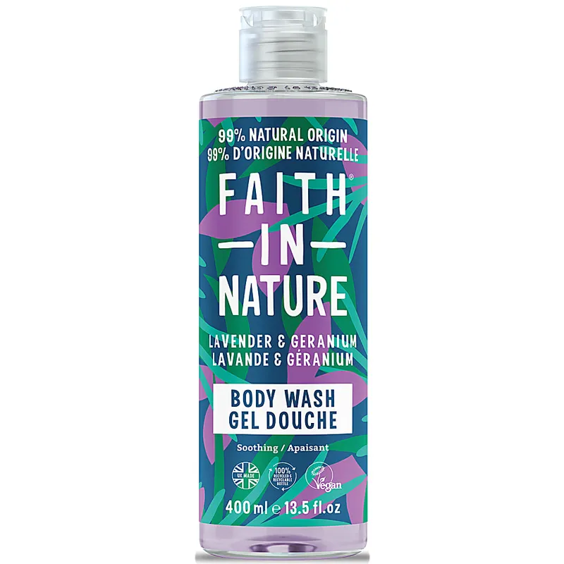Faith in Nature Faith in Nature Lavender & Geranium Duschgel & Schaumbad – Produktbild 1 von 1