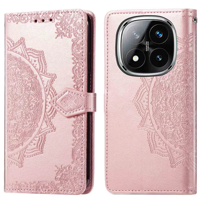 imoshion imoshion Mandala Klapphülle für das Xiaomi Poco X7, Rosegold, – Produktbild 1 von 1