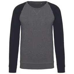 Greenspired Greenspired Zweifarbiges Raglan Sweatshirt French Terry BIO – Produktbild 1 von 1