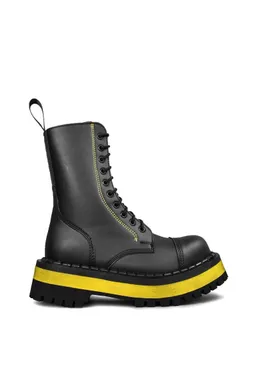 Altercore Altercore Damen vegan Stiefel 353 Gelb Schwarz – Produktbild 1 von 1