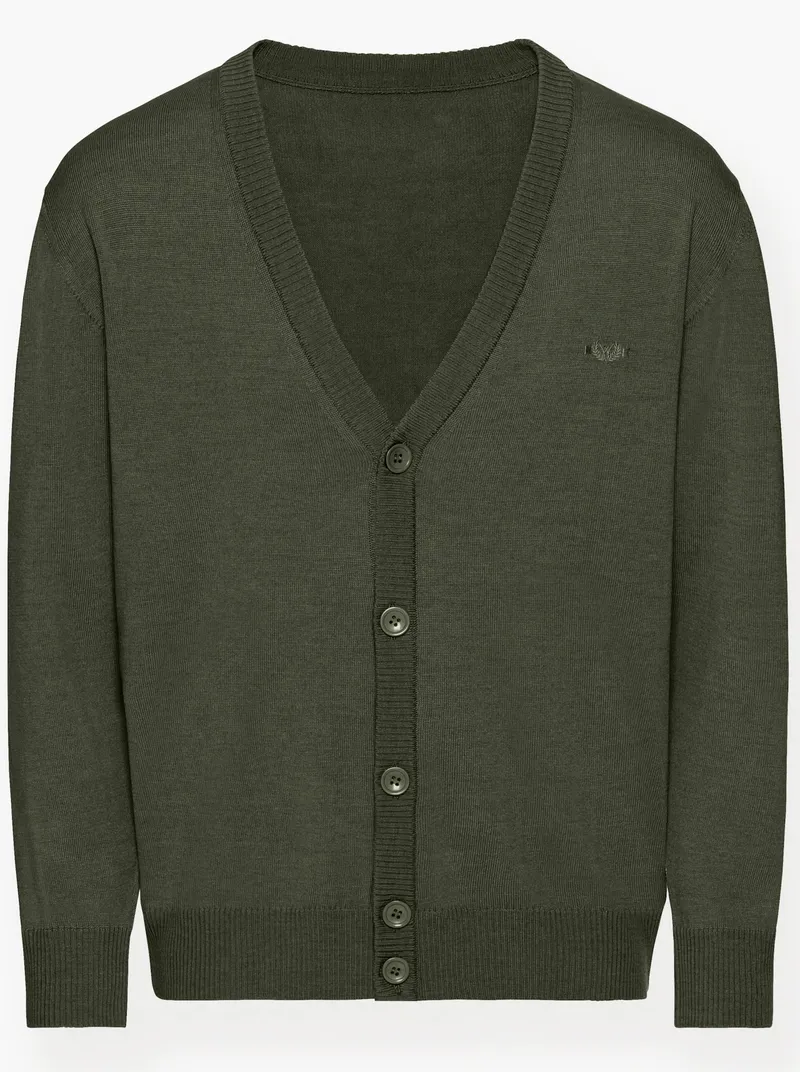 marco donati Cardigan, Khaki, – Produktbild 1 von 2