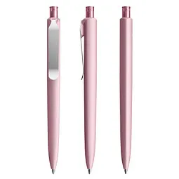 prodir prodir® Druckkugelschreiber DS8 Soft Touch PSR Push, blaue Mine, rosé, Rosa, – Produktbild 1 von 1