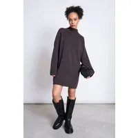JAN N JUNE JAN 'N JUNE Damen vegan Kleid Luny Zartbitter – Produktbild 1 von 1