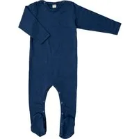Lilano Lilano Baby Strampler mit Fuß Wolle Seide marine Gr.62 – Produktbild 1 von 1