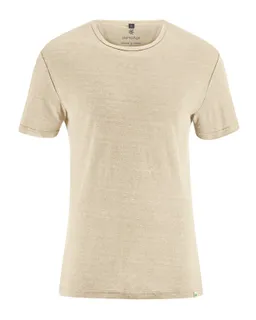 HempAge Hempage Herren vegan T-Shirt, Regular Fit Gobi Beige – Produktbild 1 von 1